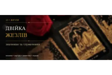 Двійка Жезлів: значення карти Таро