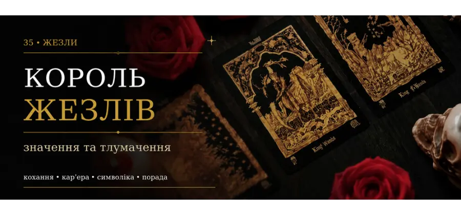 Король Жезлов: значение карты Таро