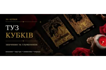 Туз Кубків: значення карти Таро