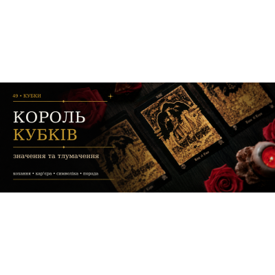 Король Кубків: значення карти Таро