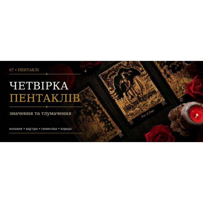 Четвірка Пентаклів: значення карти Таро