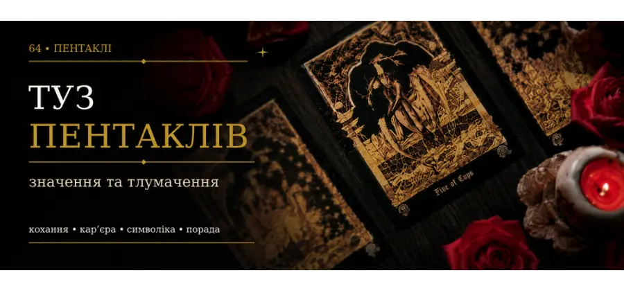 Туз Пентаклів Таро: значення карти