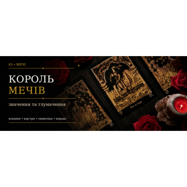 Король Мечів: значення карти Таро