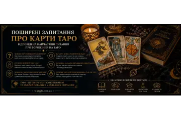 Поширені запитання про карти Таро